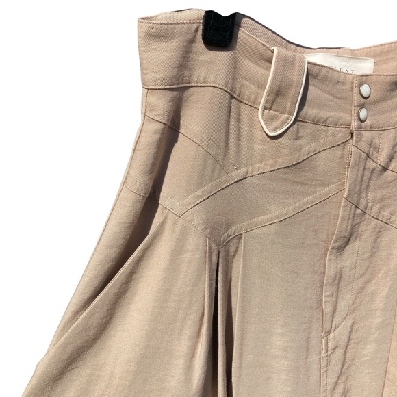 THE GREAT. Field Beige Maxi Skirt - Picture 5 of 7